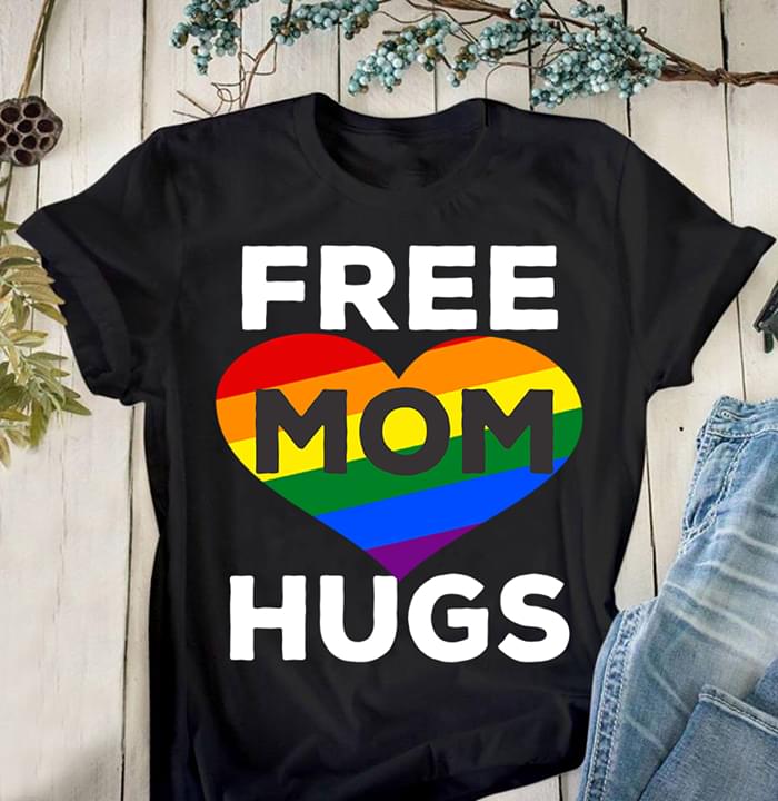 Family Day Free Mom Hugs Shirt - TeePython