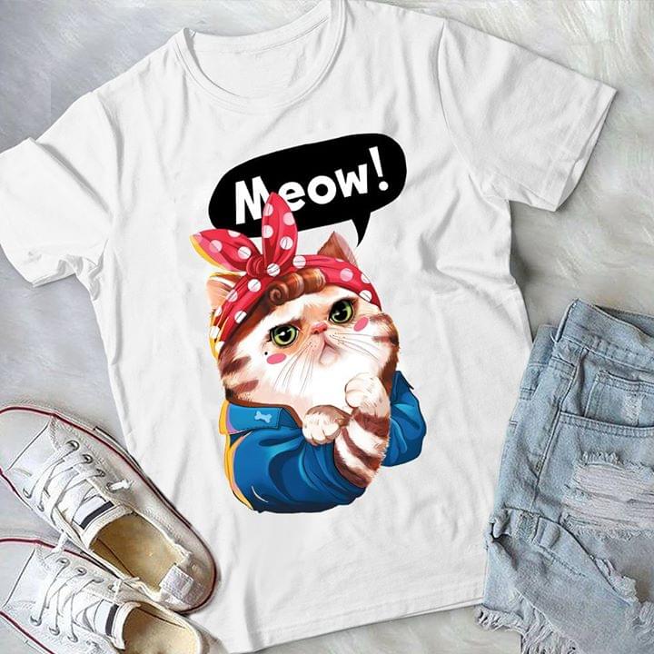 Meow! Cat Shirt - TeePython