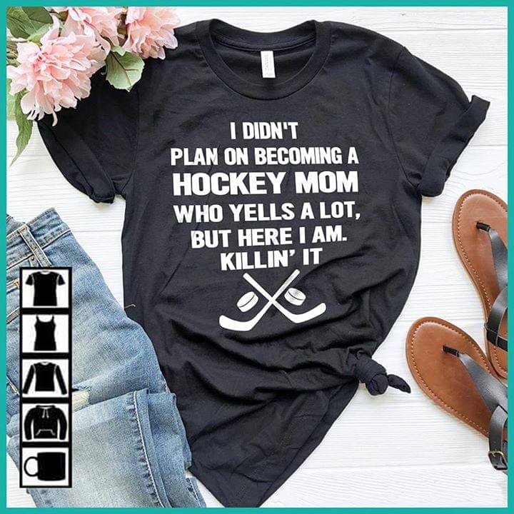 Upset Im Not Just Any Hockey Mom 5 I Am The Goalies Mom Shirt