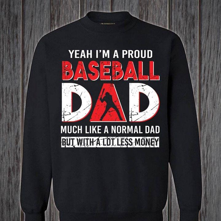 baseball dad t shirt