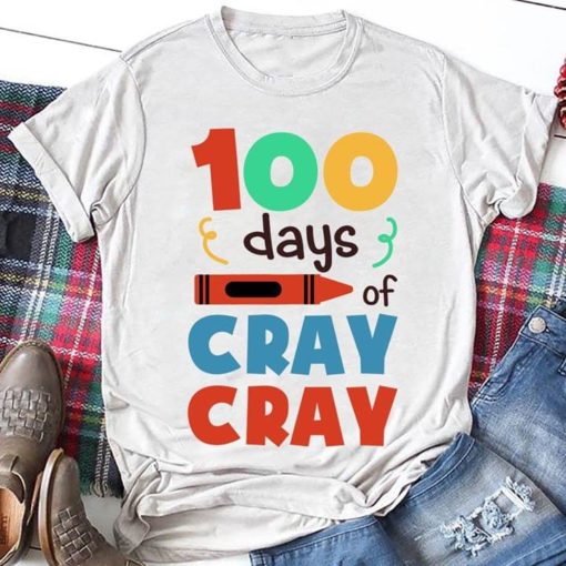 100 Days Of Cray Cray Shirt - TeePython