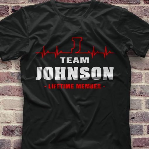 Team Johnson Lifetime Member Shirt | TeePython | Reviews on Judge.me