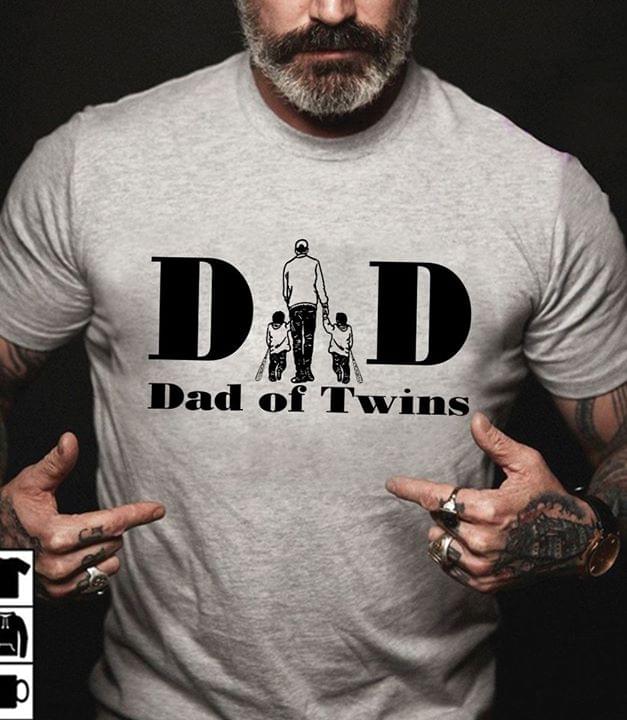dad of twins shirt