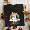 Unicorn Mixed Corgi Equal Cute Corgicorn T-Shirt Sweatshirt Hoodie