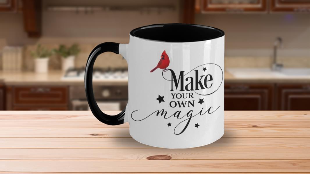 https://teepython.com/wp-content/uploads/2021/03/Make-Your-Own-Magic-Simple-Red-Bird-Accent-Mug.jpg