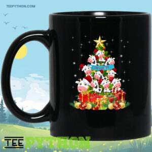Cow Happy Farmer Christmas Gift Coffee Tea Mug