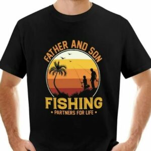 Father And Son Fishing Partners For Life Outdoor Vintage Shirt