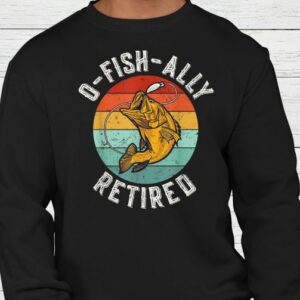 O Fish Ally Retired Vintage Outdoor Fishing Shirt