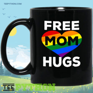 Free Mom Hugs LGBT Coffee Tea Mug