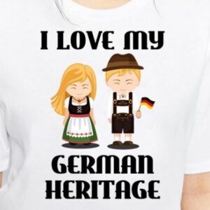 I Love My German Heritage Home Hometown Shirt