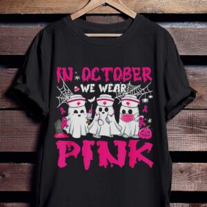 In October We Wear Pink, Halloween Nurse Crew Shirt