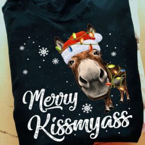 Merry Kissmyass, Funny Christmas Shirt