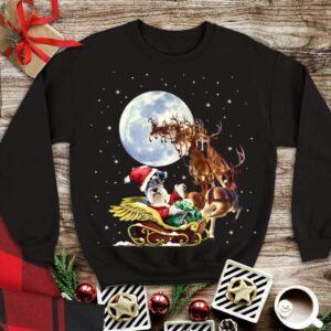 Schnauzer Santa Dog Lover Christmas Shirt