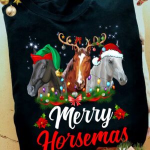 Team Of Horses Merry Horsemas, Christmas Shirt