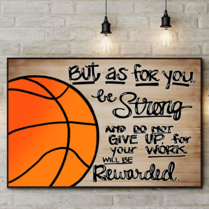 Strong basketball poster