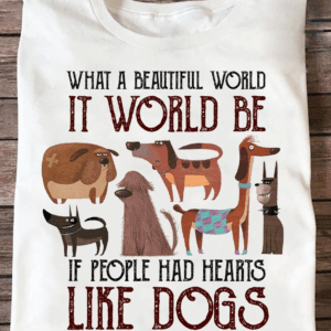 Heartwarming dog lover t-shirt with kindness quote, perfect for animal lovers
